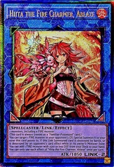 Hiita the Fire Charmer, Ablaze - RA04-EN074 - Ultimate Rare - 1st Edition
